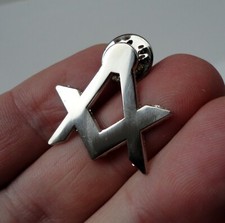 Pre-Owned Freemason lapel pin
