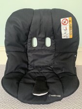 Genuine Maxi-Cosi Pebble Plus Replacement Seat Cover - Black Raven