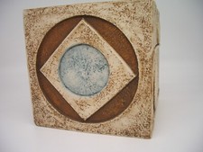 Troika Plant Pot Holder decorated by Sue Kewell ref 1199