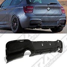 GLOSS BLACK DUAL EXIT REAR