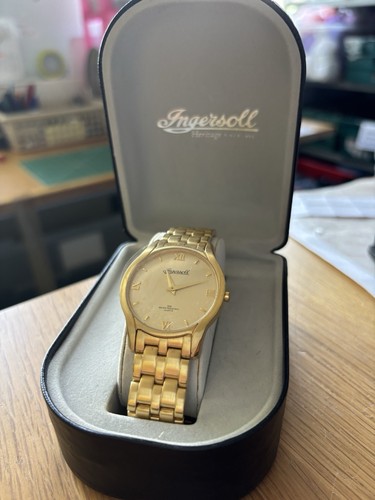 Ingersoll gents gold tone - gold,