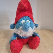 Vintage 1979 Papa Smurf Plush