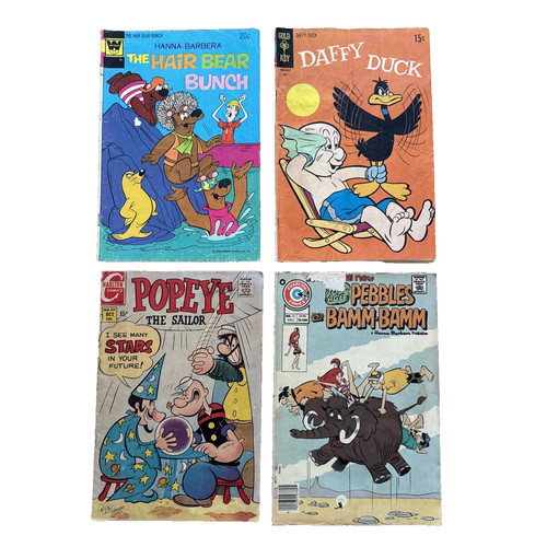 Vintage comic lot daffy duck - daffy,