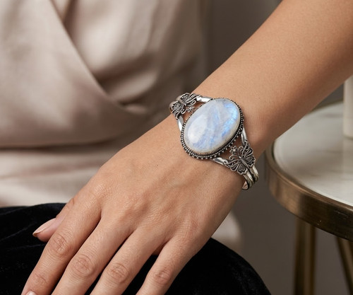 Natural moonstone adjustable - moonstone,