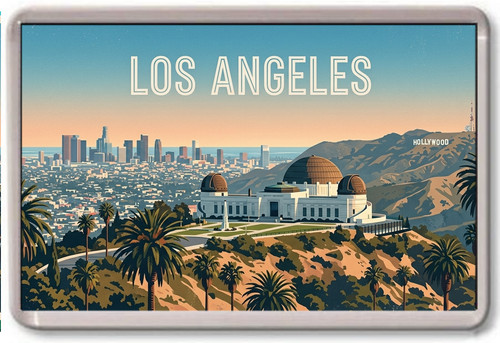 Fridge magnet los angeles - -,