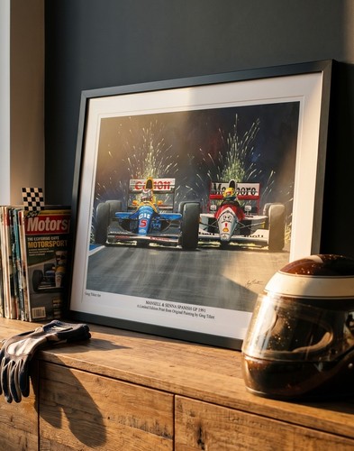Mansell senna 1991 a3 - &,