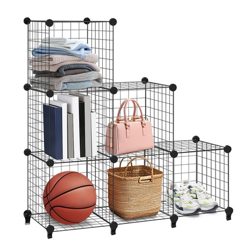 Cube wire mesh storage shelf - wire,