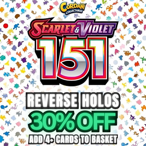 Pokemon 151 reverse - 151, holo