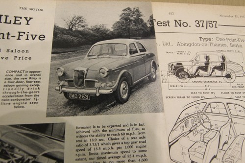 Original 1957 motor mag - 1957,