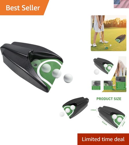 Golf ball return putting unit - return,