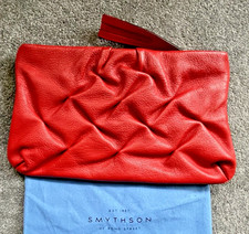 Gorgeous Smythson Red Leather