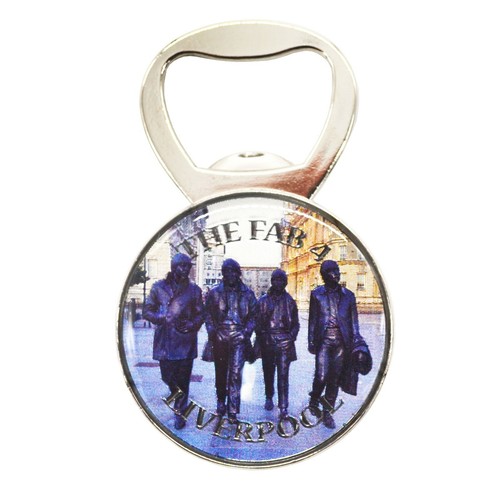 Beatles fab statue foil - beatles,