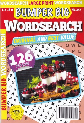 Wordsearch book bumper big - wordsearch,