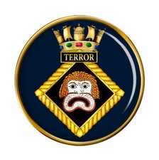 HMS Terror Royal Navy Pin