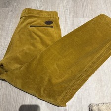 Musto Performance Corduroy Trousers Mustard 36L