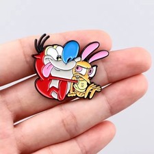 Ren and Stimpy - Metal Enamel
