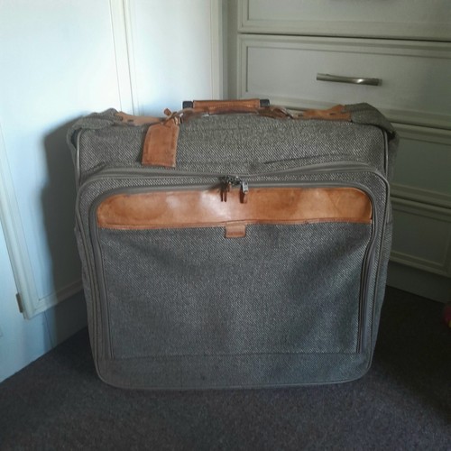 Hartmann vintage tweed leather - vintage, tweed/leather