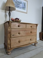 Antique Pine Chest Of Drawers Gustavian Style 19th Century Delivery Available 