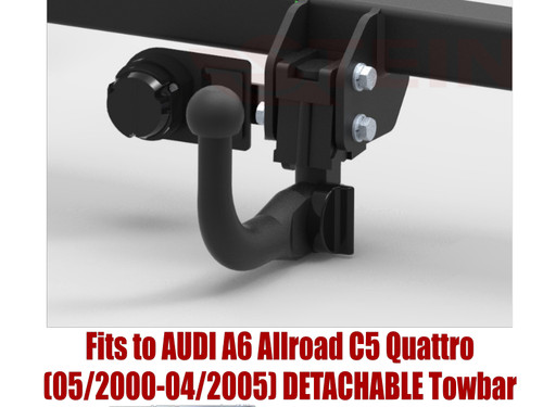 Detachable tow bar - detachable,