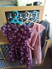 Three Girls Dresses 6-7 Years 