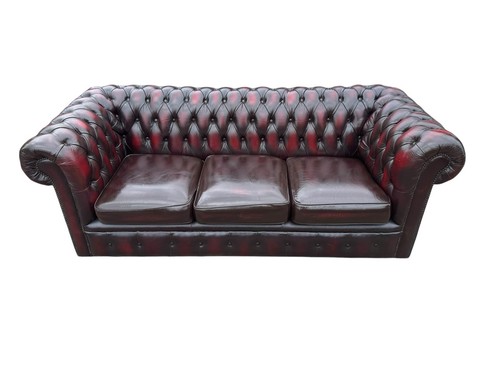 Vintage oxblood leather - oxblood,