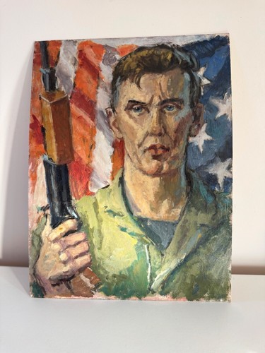 Vintage oil painting - vintage, of