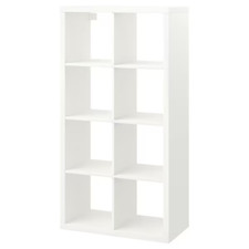 New IKEA KALLAX Shelving Unit Stylish Versatile Space-Saving Storage 77x147 cm