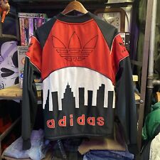 Vintage Hip Hop Customized Troop Jacket Adidas Run DMC Large