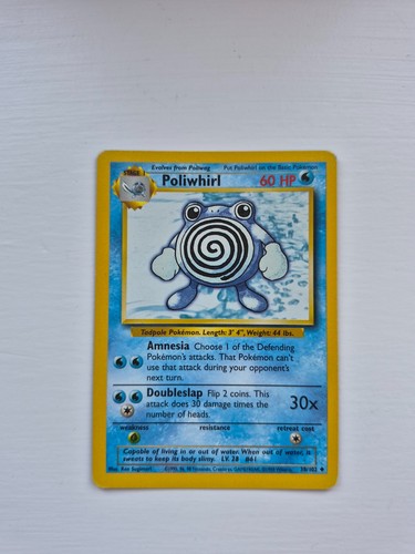Pokémon tcg poliwhirl - tcg, base