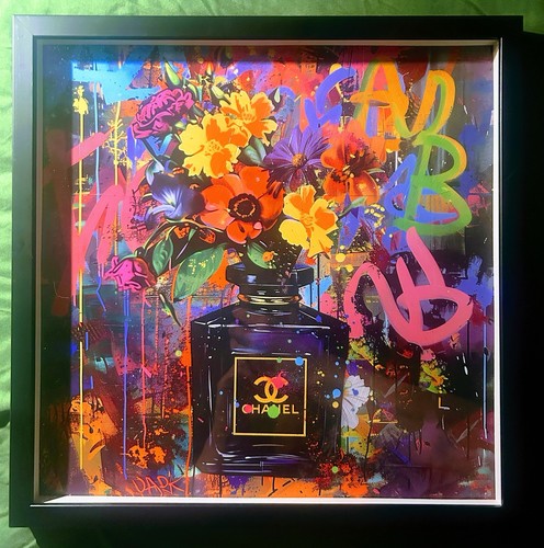 Chanel abstract flower - chanel,