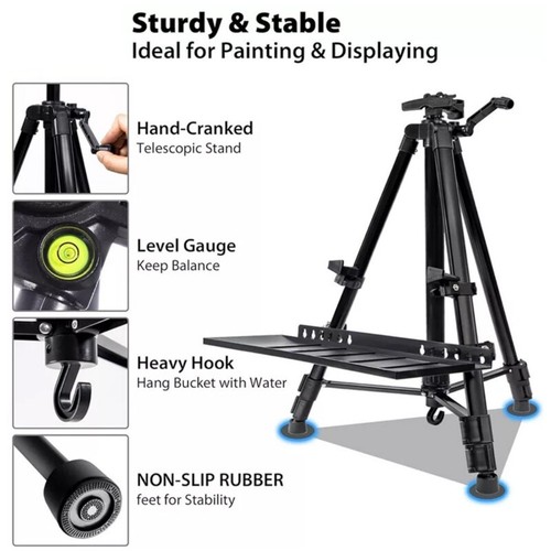 155cm art easel - art, stand