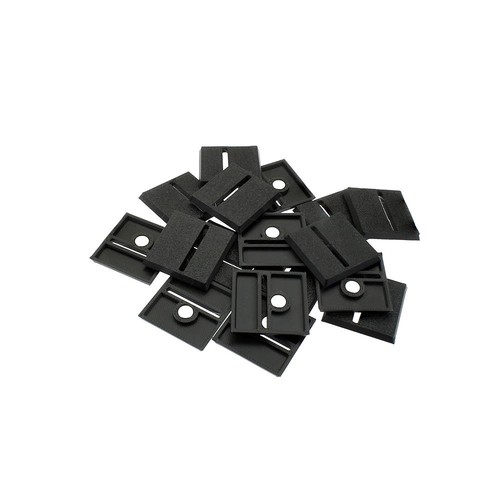 25mm square horizontal slot - square,