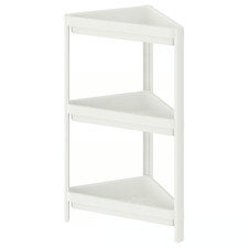 IKEA VESKEN Corner Shelf Unit
