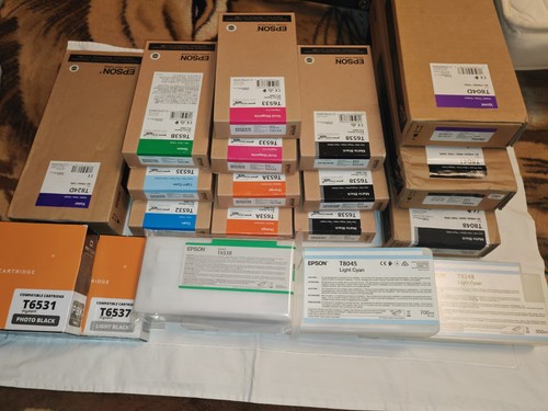 Job lot 17x genuine - 17x, ink