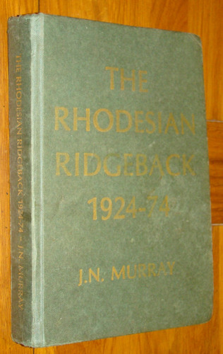 The rhodesian ridgeback - rhodesian,