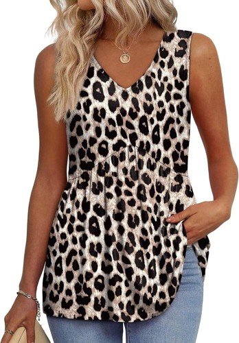 Ladies sleeveless neck tops - neck,