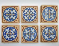 Set of 6 Antique Floor