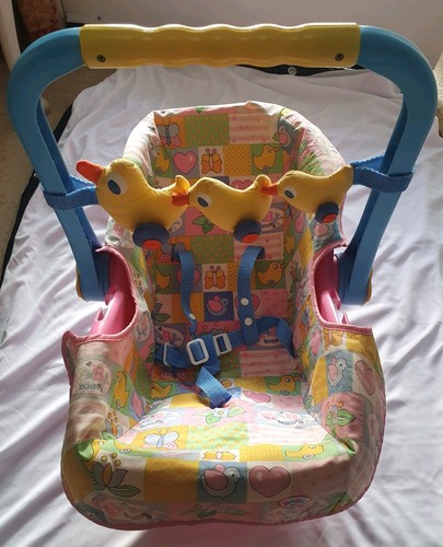 Vintage baby born car seat - vintage,