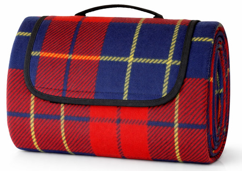 Red check outdoor picnic - check,