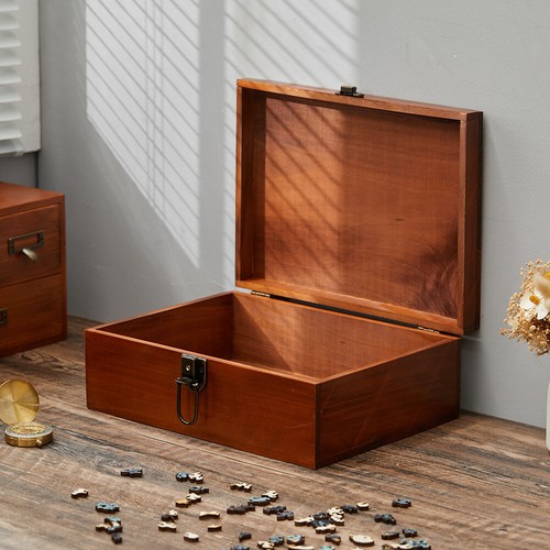 Vintage wooden lockable - vintage,