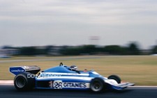 JACQUES LAFFITE LIGIER JS7 1978 ARGENTINA GRAND PRIX F1 35MM SLIDE AT SPEED