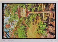 Japan 249089 Wooden Lamp Post