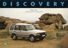Land Rover Discovery Prices &