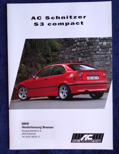 Schnitzer compact bmw 3 - s3,