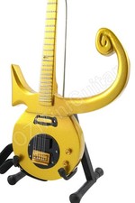 Miniature Guitar Prince Gold