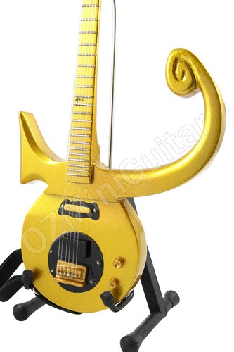 Miniature guitar prince gold - prince,