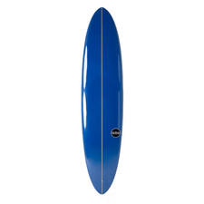 NUU Sociallight PU Mini Mal Surfboard - Denim