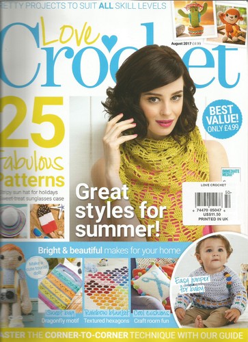Love crochet magazine august - love,