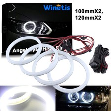 White LED Halo Rings For BMW