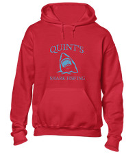 QUINTS SHARK FISHING TOURS HOODY HOODIE COOL RETRO VINTAGE DESIGN FASHION TOP
